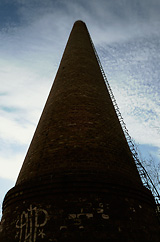 The smoke stack