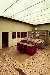 Boiler 15 control room