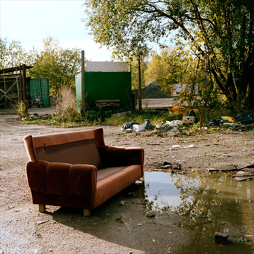 Badsofa at the Solna Badlands.