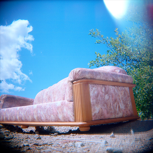 Badsofa at Solna Badlands.