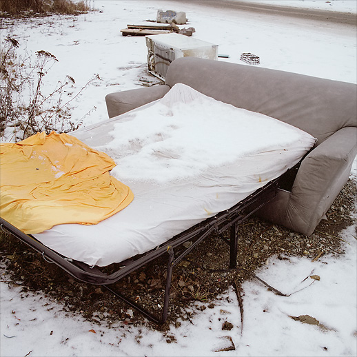 Badsofa at Solna Badlands.