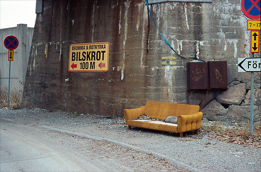 Badsofa at Bällsta bro.