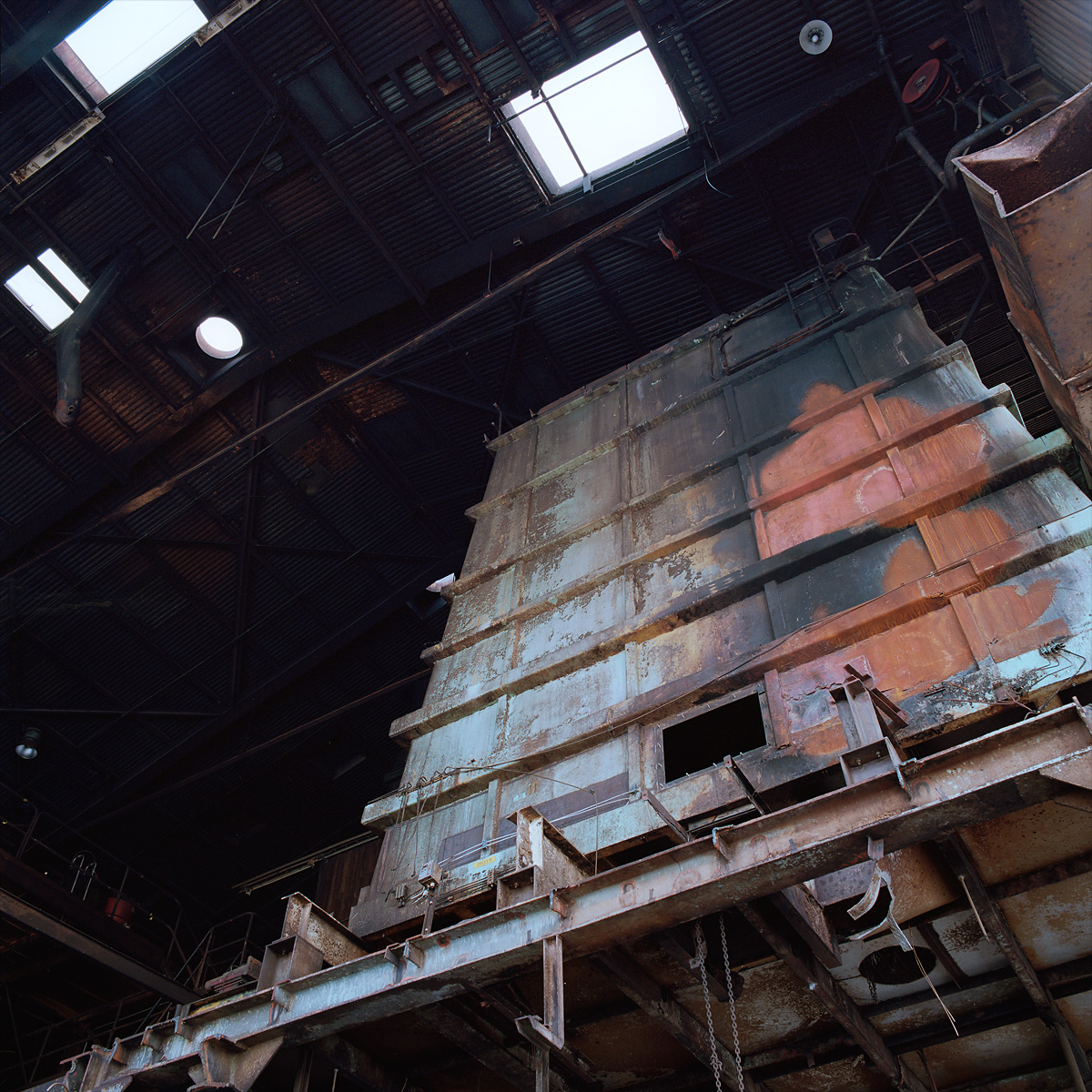 Do look up at Karlit. Karlholmsbruk, Uppland, Sweden. January 2017