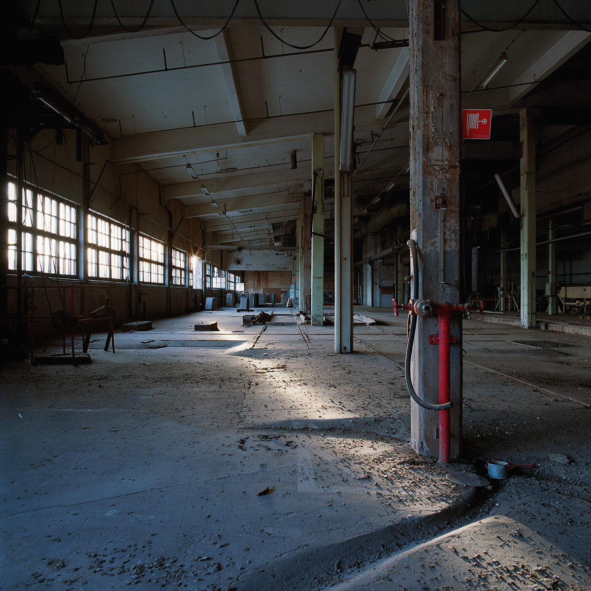 The last rays of sun at Karlit. Karlholmsbruk, Uppland, Sweden. January 2017