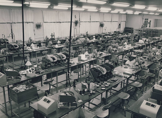 Mid 20th century interior.