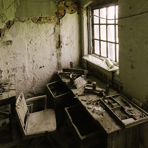 Fredriksbergs pappersbruk. Dalarna, Sweden