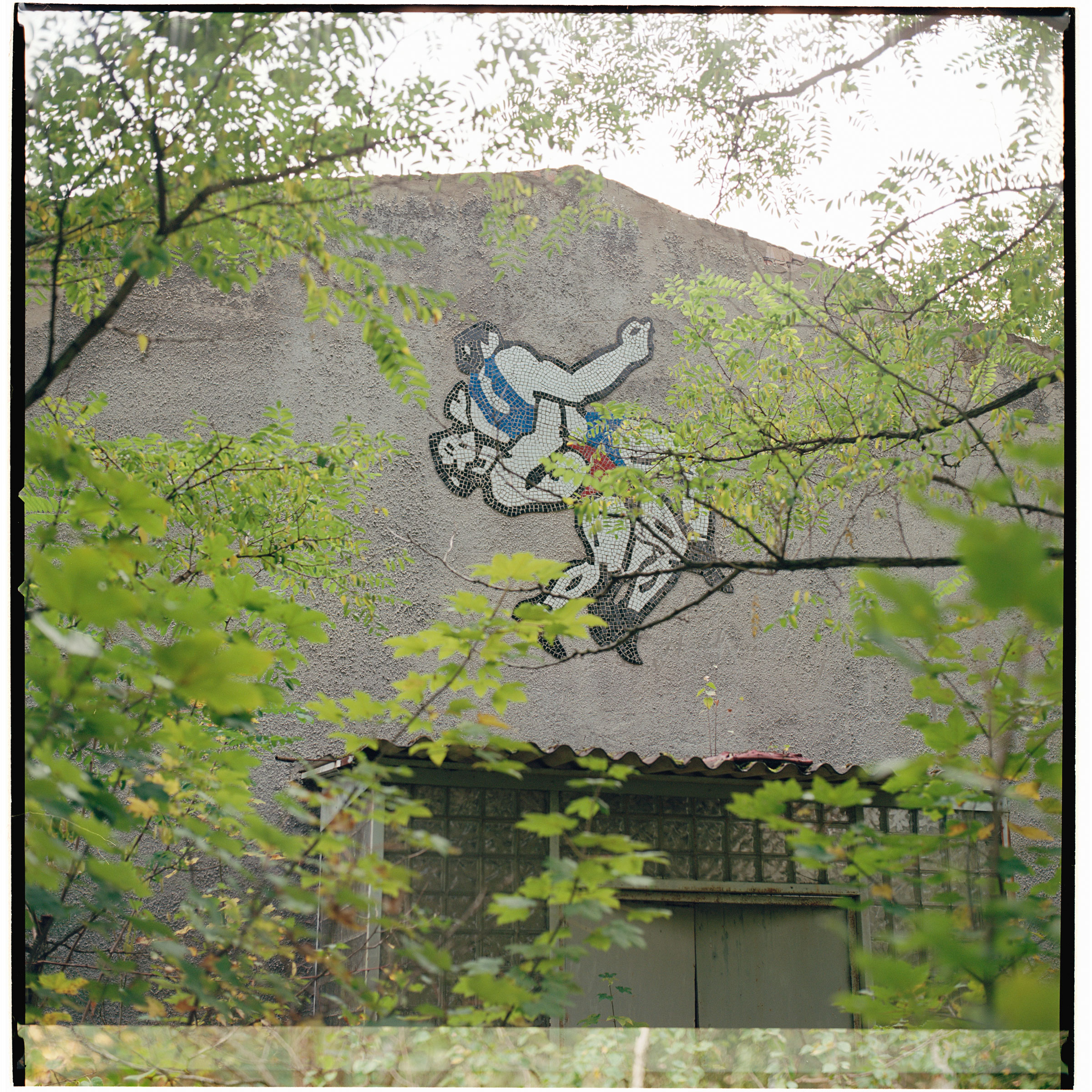 Altes Lager Vorstadt. Former DDR, Germany.