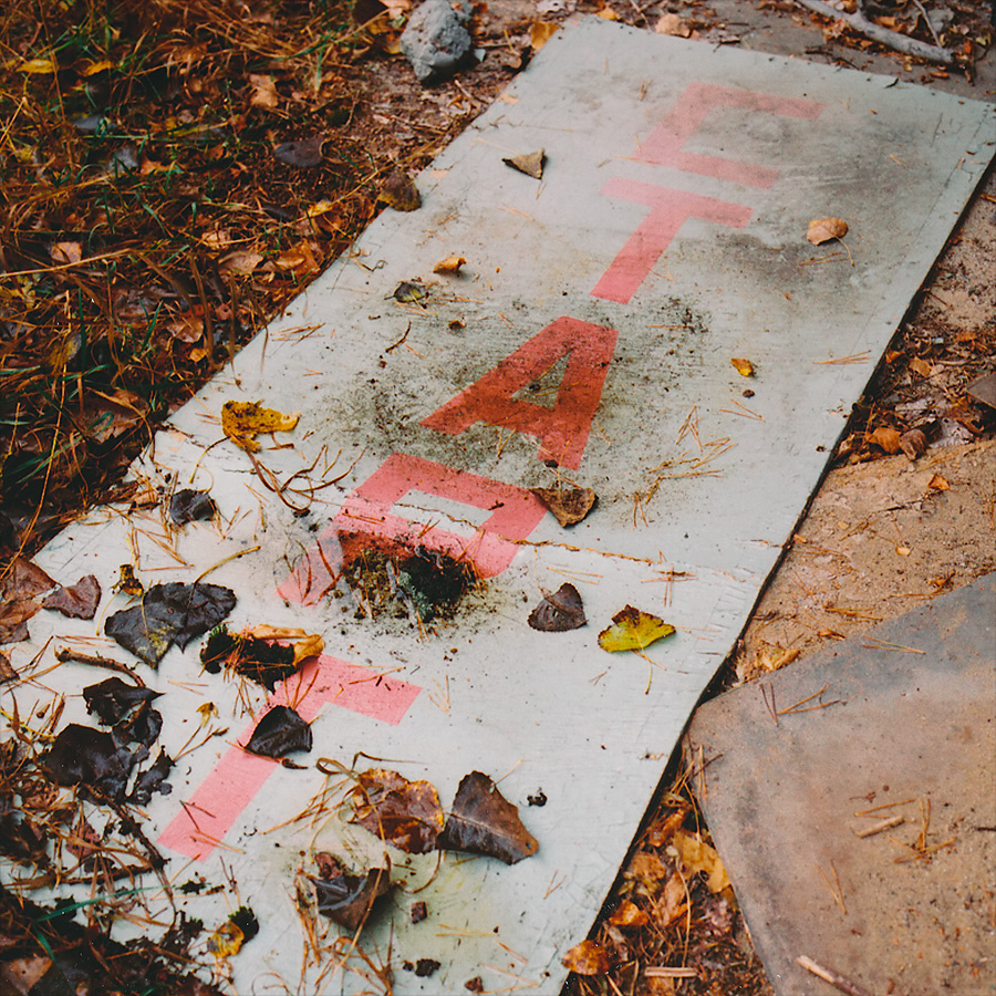 Start's end at Soviet Military Base FZ. Former DDR, Germany. October 2013.