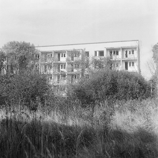 Soviet Military Base SW. Former DDR, Germany. October 2014.