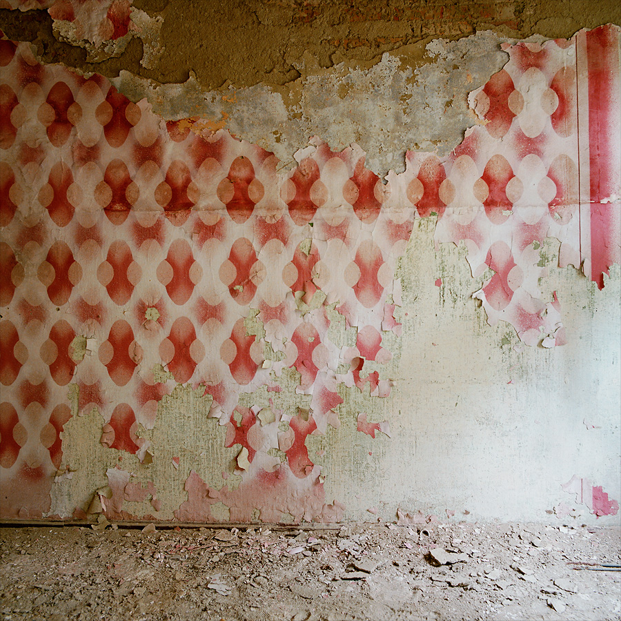 70s night club at at Soviet Military Base V. Former DDR, Germany. October 2018.