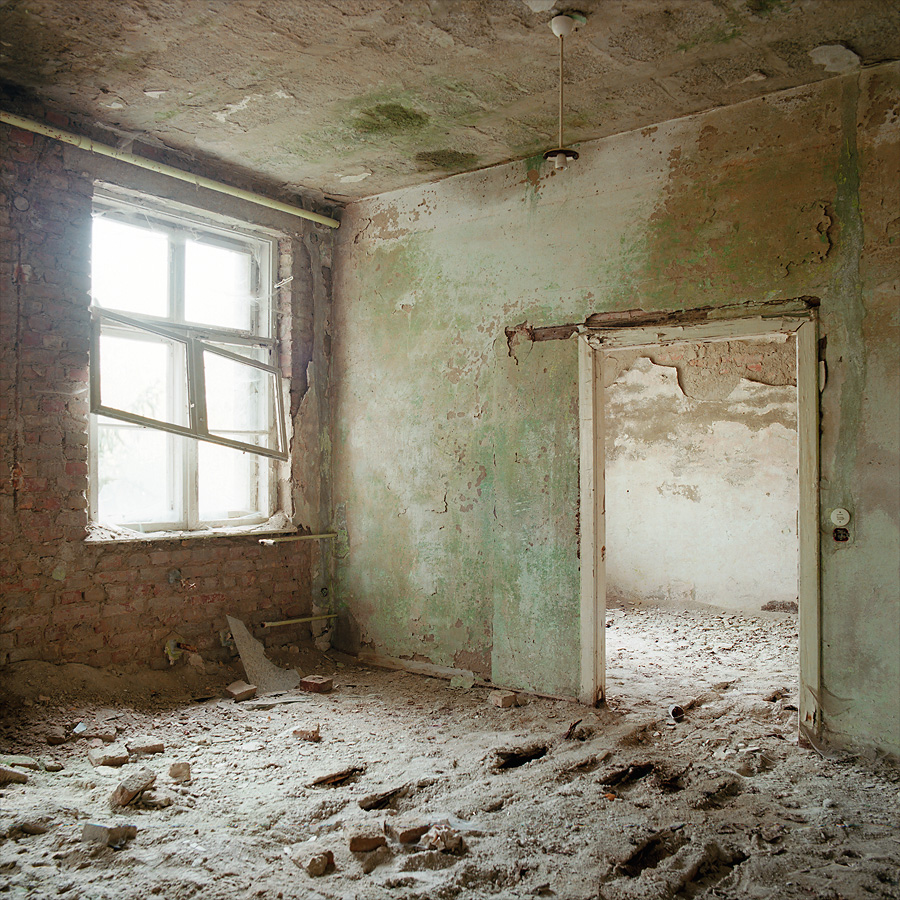 Soviet Military Base V. Former DDR, Germany. October 2018.