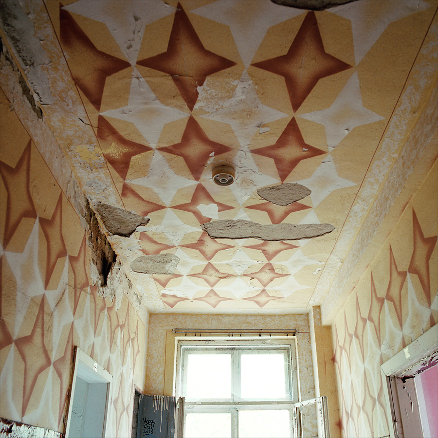 The disco feeling continues at Soviet Military Base V. Former DDR, Germany. October 2018.